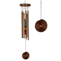 Woodstock Chimes Woodstock Chakra Chime - Seven Stones, Bronze, CC7BR