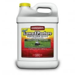 Gordon's Liquid Lawn & Pasture Fertilizer 20-0-0 with Micronutrients, 7471122, 2.5 Gallon