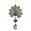 Woodstock Chimes Crystal Wonders Peacock, CWPEA