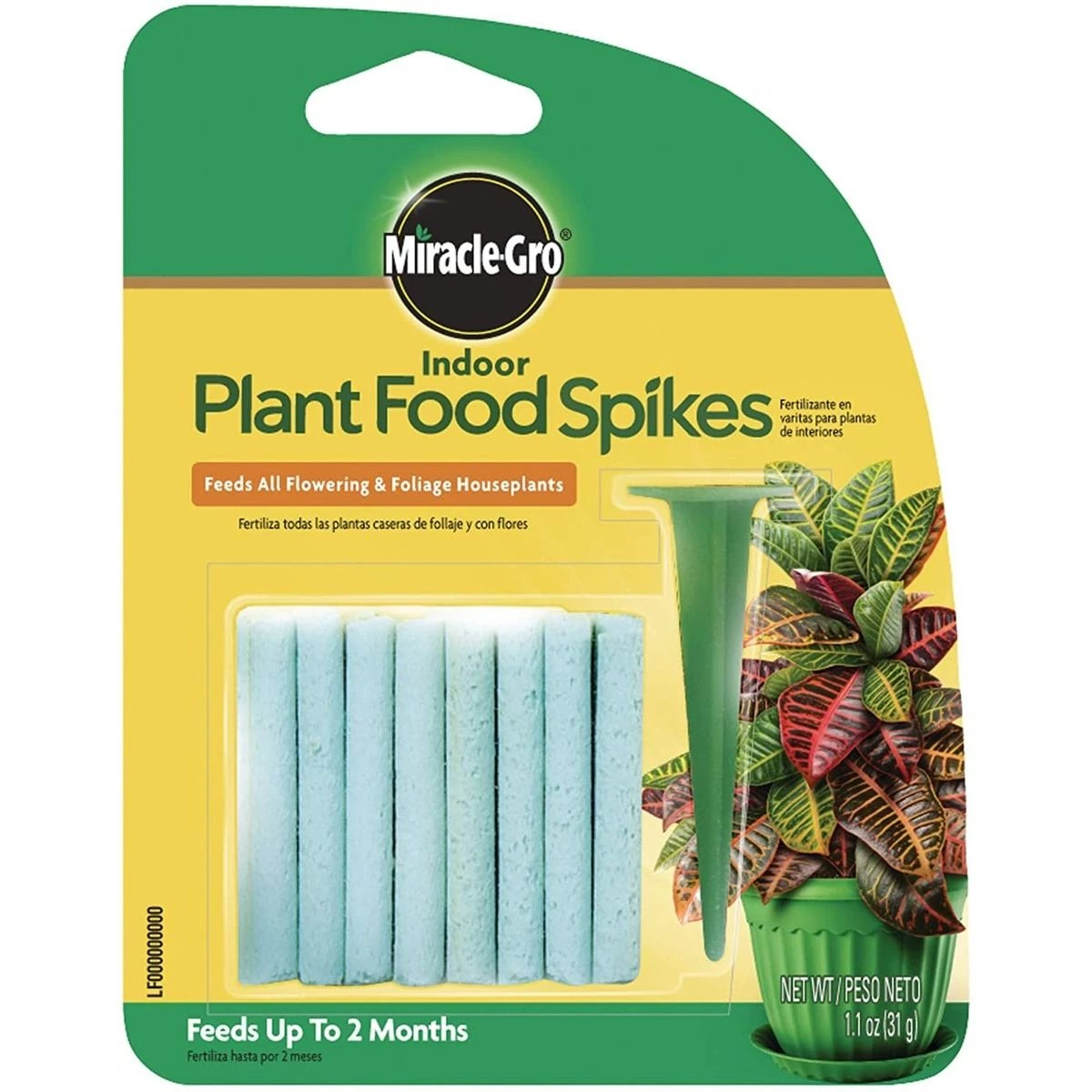 Miracle-Gro Indoor Plant Food Spikes, 24-Spikes, MR1002522 3 Miracle-Gro Indoor Plant Food Spikes, 24-Spikes, MR1002522