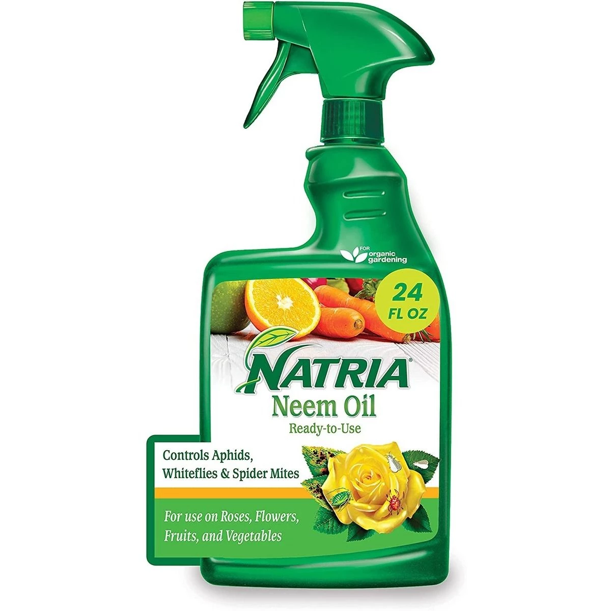 Natria Neem Oil Spray for Plants - Pest - Organic Disease Control, ZZBY706250A, 24 OZ 3 Natria Neem Oil Spray for Plants - Pest - Organic Disease Control, ZZBY706250A, 24 OZ
