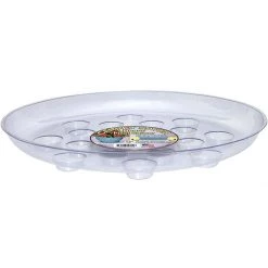 Curtis Wagner 12 IN Heavy Gauge Footed Carpet Saver Saucer, WGDS1200