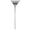 Tru Tough Wood Handle Steel Rake, 22 IN x 48 IN, 30452