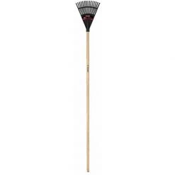 Tru Tough Wood Handle Head Poly Rake, 48 IN, 30465