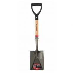 Tru Tough Wood Handle Square Trunk Buddy Shovel, 21 IN, 31197