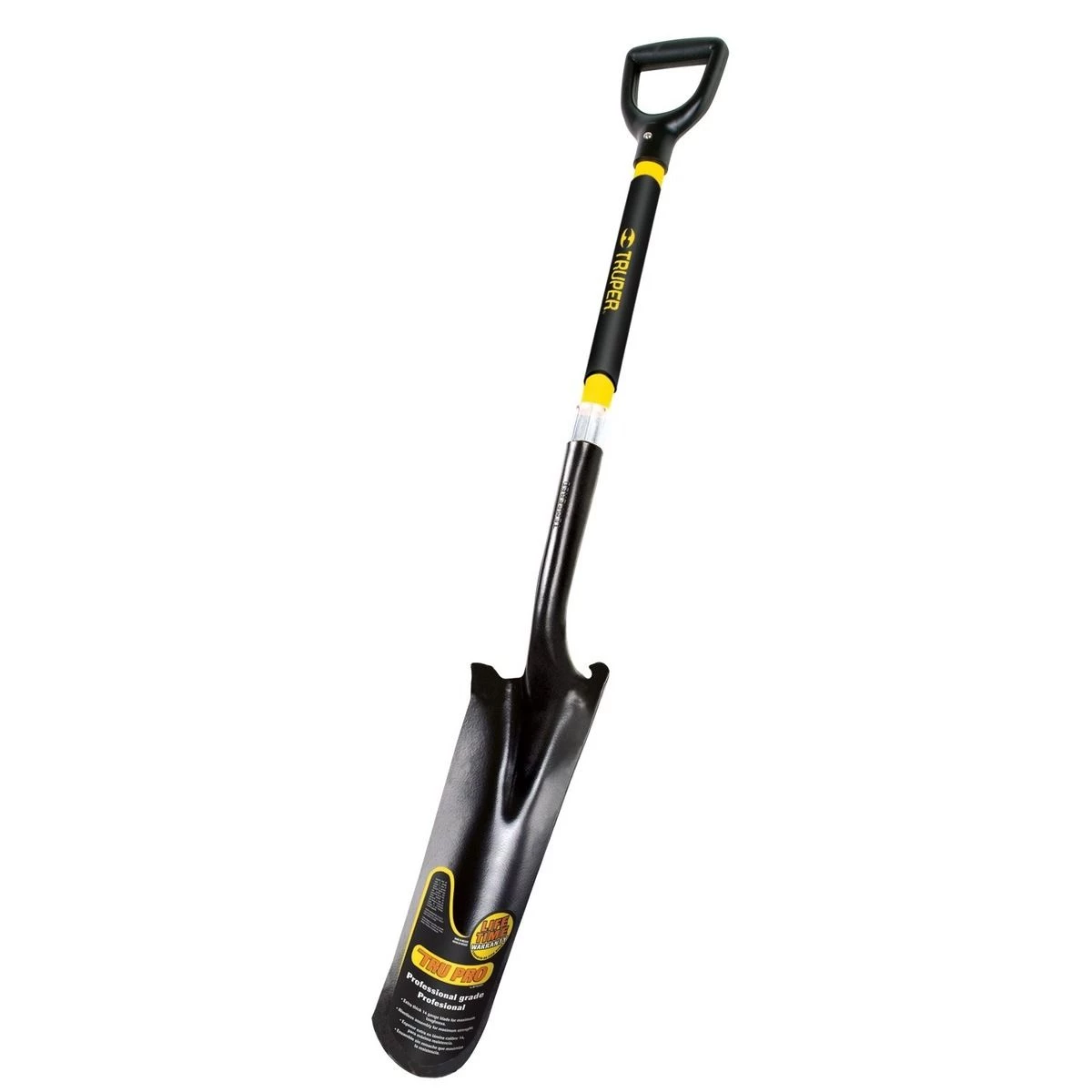 Tru Pro Fiberglass Handle Drain Spade, 30 IN, 31285 3 Tru Pro Fiberglass Handle Drain Spade, 30 IN, 31285