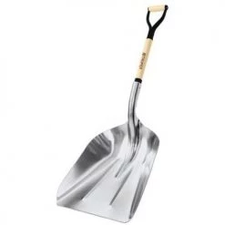 Tru Pro Fiberglass Handle Aluminum Scoop, 27 IN, 31298