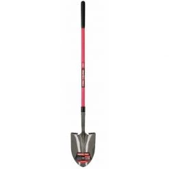 Tru Tough Fiberglass Handle Round Point Shovel, 47 IN, 32402