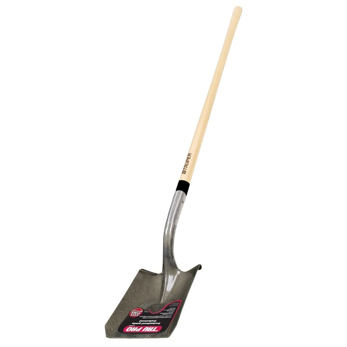 Tru Pro Wood Handle Square Shovel, 48 IN, 33428 3 Tru Pro Wood Handle Square Shovel, 48 IN, 33428