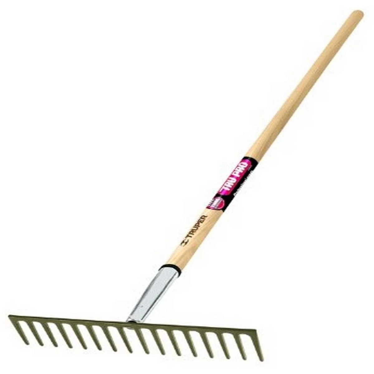 Tru Tough Fiberglass Handle Tine Thatching Rake, 54 IN, 35196 3 Tru Tough Fiberglass Handle Tine Thatching Rake, 54 IN, 35196