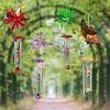 Exhart WindyWings Wind Chime, 7 IN, Assorted Colors, 40104 -Lawn & Garden Store sftp a s assets20210604000000035