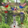 Exhart Patriotic WindyWings Wind Chimes, 7 IN, Red, White and Blue, 40113 -Lawn & Garden Store sftp a s assets20210604000000036
