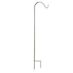 Panacea Single Round Shepherd Hook, 84 IN, 89031, Black