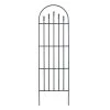 Panacea French Arch Trellis with Finials, 80 IN, 89643, Black -Lawn & Garden Store sftp a s assets20210907000000036