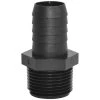 Green Leaf Adapter, 3/4 IN Male GHT x 3/4 IN Hose Barb, D3434P