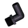Green Leaf Elbow, 3/4 IN Male GHT x 3/4 IN 90 degree Hose Barb, EL3434GP