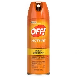 Off! Active Insect Repellent, Sweat Resistant, 1810, 6 OZ
