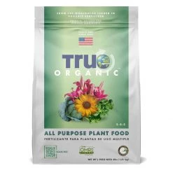 True Organics All Purpose Plant Food, R0001, 4 LB Bag