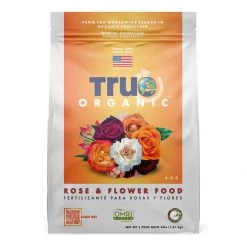 True Organics Rose & Flower Food, R0013, 4 LB Bag