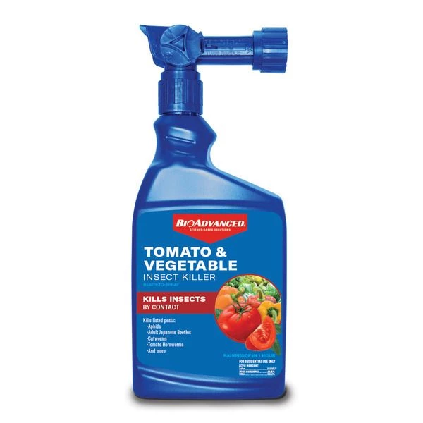 BioAdvanced Tomato & Veggie Insect Killer RTS, 707522A, 32 OZ 3 BioAdvanced Tomato & Veggie Insect Killer RTS, 707522A, 32 OZ