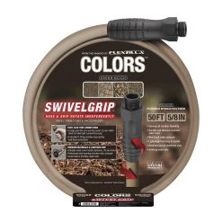 Colors SwivelGrip Garden Hose, 3/4 IN - 11 1/2 IN GHT Fittings, Brown Mulch, HFZC550BRS, 5/8 IN x 50 FT 12 Colors SwivelGrip Garden Hose, 3/4 IN - 11 1/2 IN GHT Fittings, Brown Mulch, HFZC550BRS, 5/8 IN x 50 FT -Lawn & Garden Store sftp a s assets20220502000000012