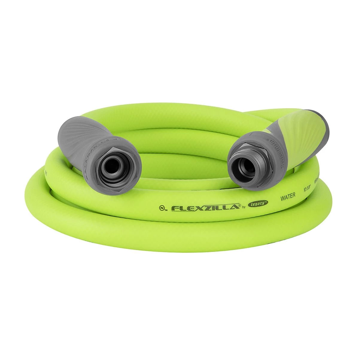 Flexzilla SwivelGrip Garden Lead-in Hose, 3/4 IN - 11 1/2 IN GHT Fittings, ZillaGreen, HFZG510YWS, 5/8 IN x 10 FT 3 Flexzilla SwivelGrip Garden Lead-in Hose, 3/4 IN - 11 1/2 IN GHT Fittings, ZillaGreen, HFZG510YWS, 5/8 IN x 10 FT
