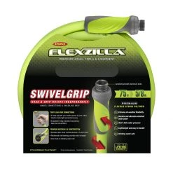 Flexzilla Garden Hose, 3/4 IN - 11 1/2 IN GHT Fittings, HFZG575YWS, 5/8 IN x 75 FT -Lawn & Garden Store sftp a s assets20220505000000006