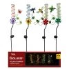 Alpine Solar Floral Insect Rain Gauge Stake, Assorted Styles, RGG155A 2 Alpine Solar Floral Insect Rain Gauge Stake, Assorted Styles, RGG155A -Lawn & Garden Store sftp a s assets20220524000000116