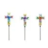 Alpine Solar Floral Cross Garden Stake, Assorted Styles, RGG454A