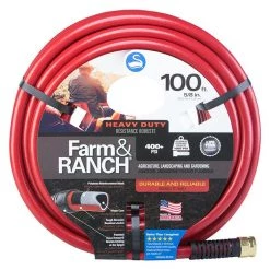 Swan Farm & Ranch Hose, CSNFR58100, 5/8 IN x 100 FT