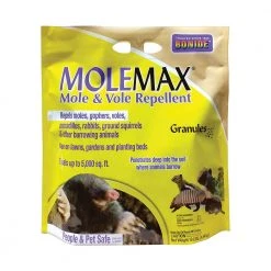 BONIDE MOLEMAX® Mole & Vole Repellent Granules, 10 lbs