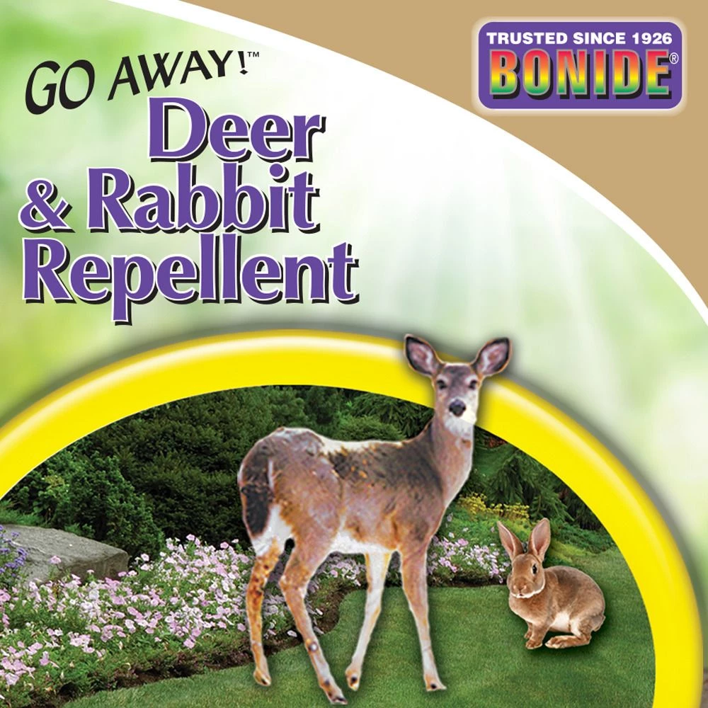 BONIDE Go Away!® Deer ad Rabbit Repellent Granules, 3 lbs 6 BONIDE Go Away!® Deer ad Rabbit Repellent Granules, 3 lbs - Image 4