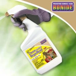BONIDE GO AWAY! Deer and Rabbit Repellent Ready-To-Use, 32 oz -Lawn & Garden Store sftp a s assets20220701000000057