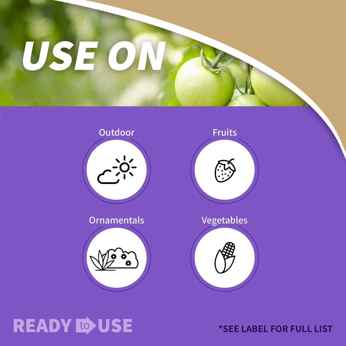 BONIDE Tomato & Vegetable 3-in-1 Ready-To-Use, 32 oz 6 BONIDE Tomato & Vegetable 3-in-1 Ready-To-Use, 32 oz - Image 4