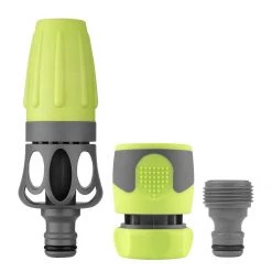 Flexzilla Garden Hose Kit, Water Nozzle, ZillaGreen, 3-Piece, HFZGAK02 -Lawn & Garden Store sftp a s assets20220720000000034