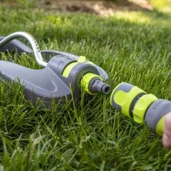 Flexzilla Garden Hose Quick-Connect Fitting Coupler & Plug Kit, ZillaGreen, 5-Piece, HFZGAK14 -Lawn & Garden Store sftp a s assets20220720000000035